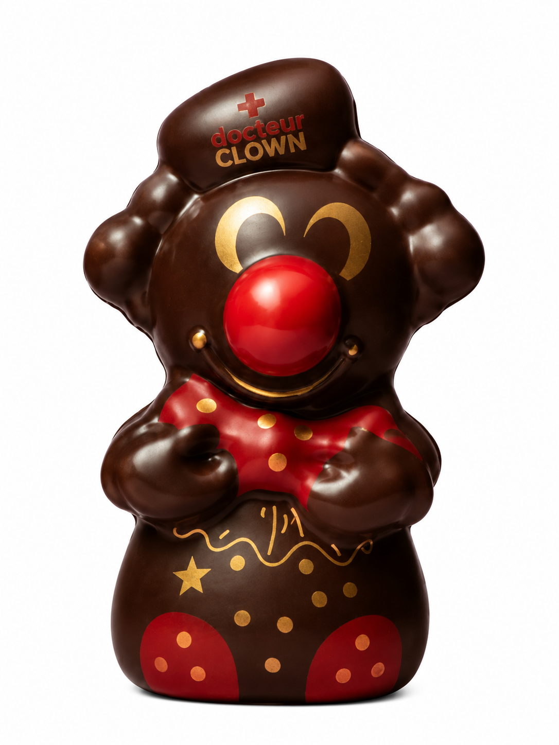 Photo clown chocolat noir